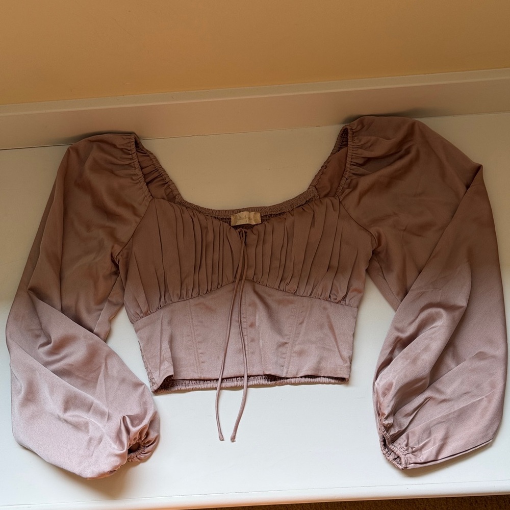 Altar'd State Dusty Rose Blouse